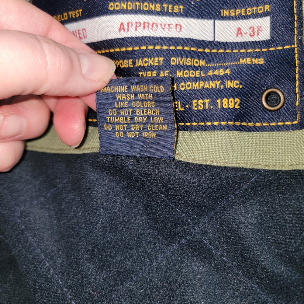 Abercrombie & Fitch Vintage Green Military Field Jacket Tactical Utility Unisex - Picture 6 of 15